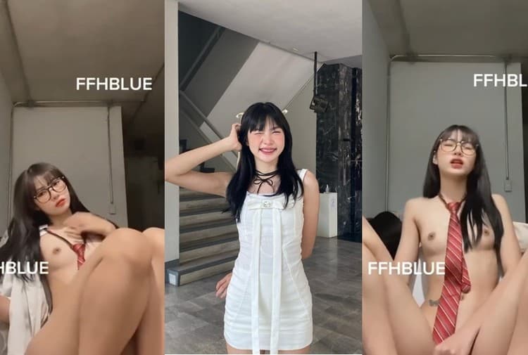 [ffhblue] ไทย Ffhblue น้องข้าวฟ่างแม่สาวสวยน่ารักตัวเล็กมาเล่นเสียวหน้ากล้อง แหกขาช่วยตัวเองแบบเด็ดๆเห็นแล้วอย่างซอยให้น้ำแตก