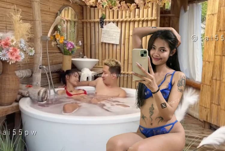 [sai55pw] งานหลุดxxx Onlyfans sai55pw น้องไข่ดาวสาวผิวแทนตัวเล็กหุ่นบางเล่นเสียวกับผัวในอ่างโดนจับยืนกระเด้าหีรัวๆ แล้วไปต่อรอบสองที่เตียงจนน้ำแตก
